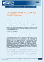 La legislazione italiana sui videoterminali