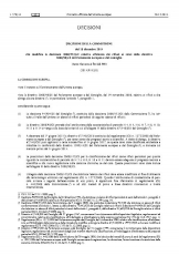 Decisione (UE) 2014/955/UE. Elenco europeo dei rifiuti